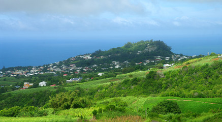 Fototapeta na wymiar La Réunion - Vue sur Petite-Ile