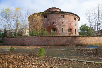 Tower of Zindan - ancient prison, a fragment of the Lankaran fortress. Lankaran, Azenrbaydzhan