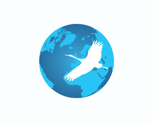 flying bird
