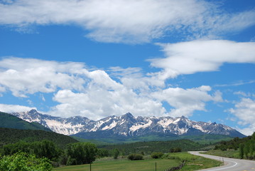 Fototapeta na wymiar La Sal Mountains, Utah