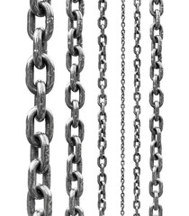 Chain isolated on white