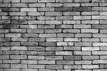 Gray stone wall, background, texture, black and white