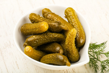 Picled cucumbers