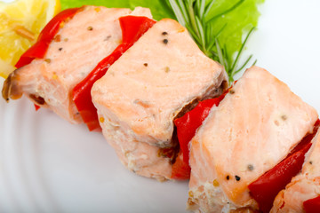Salmon Skewer