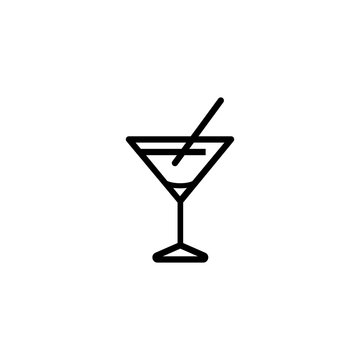 Martini Glass Icon