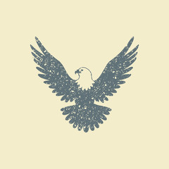 Eagle flat icon