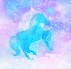 Cute magic unicorn © diavolessa
