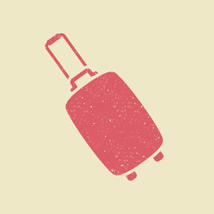 Suitcase flat icon