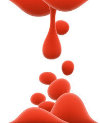 Red lava background