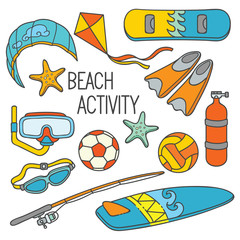 Doodle Sport Activity