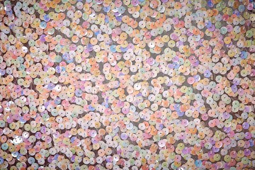 Background - texture festive designer fabric embroidered sequins, beads