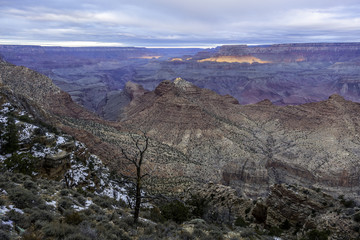 sunrise at the grand canyon