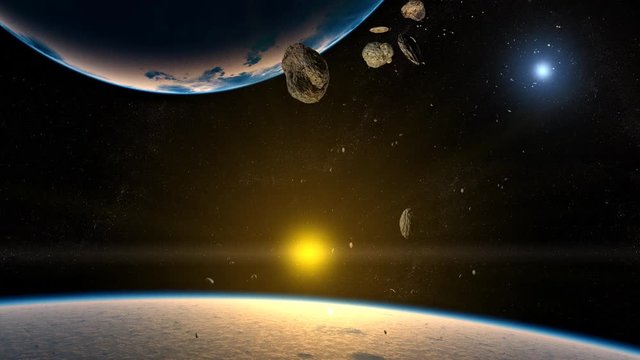 Recreation Alpha Centauri Solar System