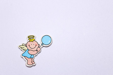 ittle boy with a ball, baby