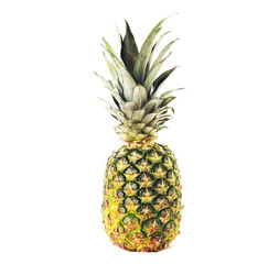 Fototapeta premium Pineapple on white background