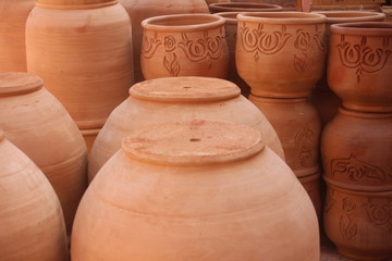 Fototapeta na wymiar Maroccain Pottery