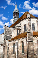 Chablis. Eglise-collégiale Saint-Martin. Yonne, France