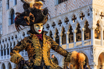 Obraz premium Wenecja, Włochy. Karnawał w Wenecji.