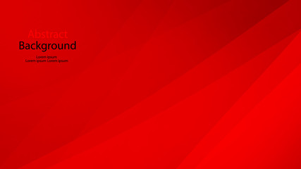 Red color and black color background abstract art vector 