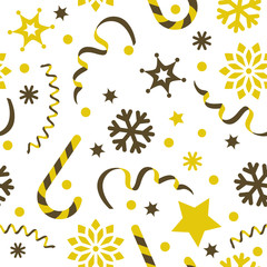 vector abstract seamless festive christmas pattern