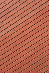 Red brick wall texture background