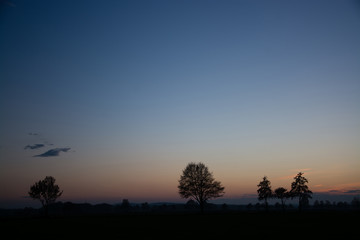 Sonnenuntergang am Steinhuder Meer, Deutschland