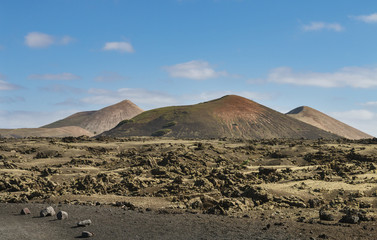 Montana Testeyna In Lanzarote, Spain