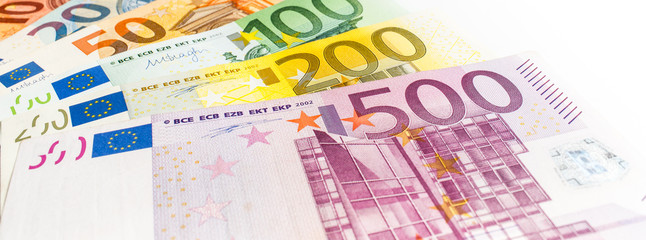 Euro Money. euro cash background. Euro Money Banknotes