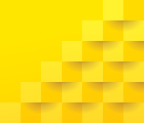 Yellow abstract background vector with blank space for text.