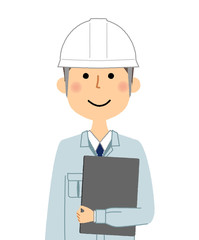 現場監督　クリップボード