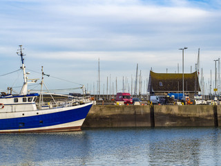 Fototapeta premium Small ship at berth. Ireland