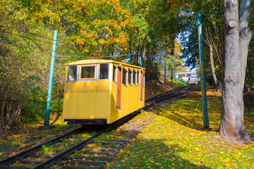 Funicular Railway in Kaunas Lithuania