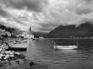 Fototapeta premium mbankment of Cavtat. Dubrovnik. Croatia.