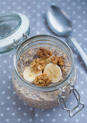 Chia oatmeal pudding