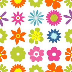 Spring flowers seamless pattern Small floral illustration and vector pattern fabric flower pattern