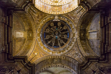 Fototapeta na wymiar Detail of Tarragona cathedral, Spain