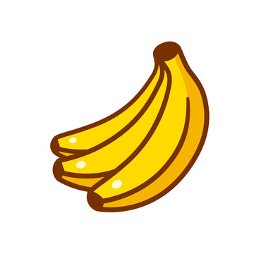 Cartoon bananas illustration