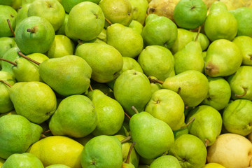 A pile of green 