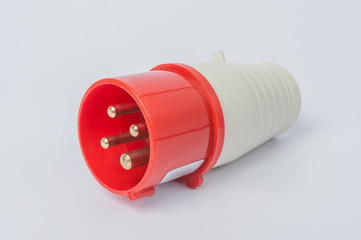 High-voltage power outlet