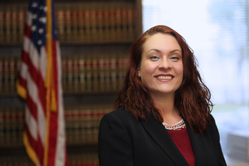 Portrait of a woman professional, lawyer in law office.