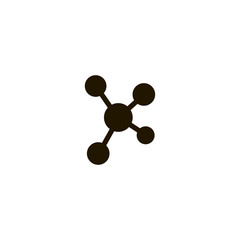 atom icon. sign design