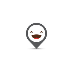 Fototapeta na wymiar emoji icon. sign design