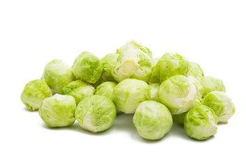 Fototapeta premium brussels sprouts isolated