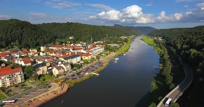 Elbe in Bad Schandau