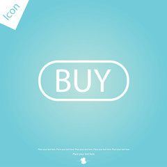 Buy button vector icon