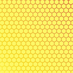 honeycombs stencil art