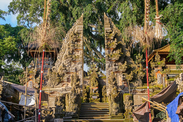 Pura Dalem Bentuyung Temple, Ubud, Bali island, Indonesia