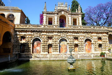 Obraz na płótnie Canvas Real Alcazar in Sevilla