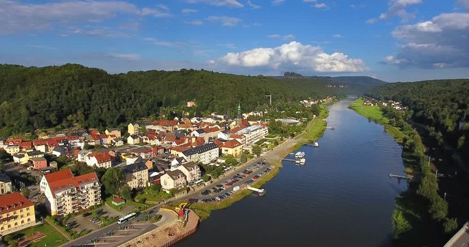 Elbe in Bad Schandau