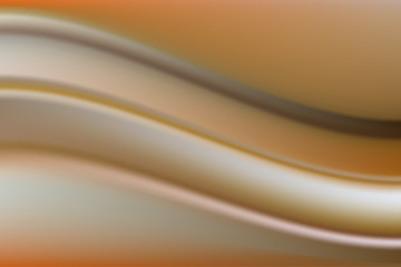 Abstract blurry background in beige tones made of soft waves of color.